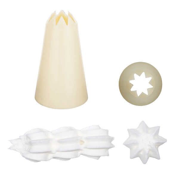 Star-shaped nozzles XXL, plastic (PP)