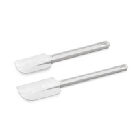 Stielschaber / Teigschaber mit Griff Stielschaber, Gesamtlänge 25 cm, Schaberbreite 5 cm 