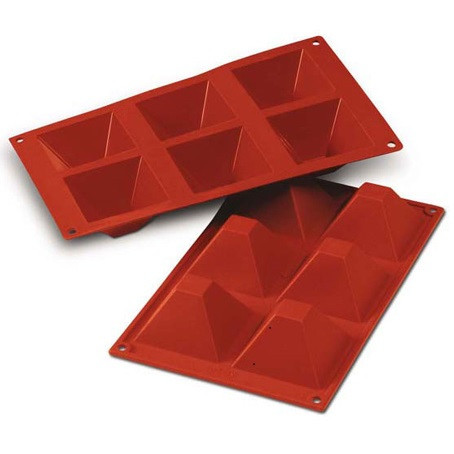 Silikonbackformen / Silikonbackmatten, rot, 30 x 17,5 cm